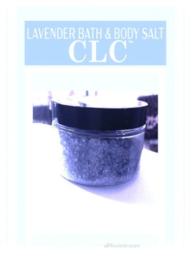 CLC ORGANIC LAVENDER BATH & BODY SALT